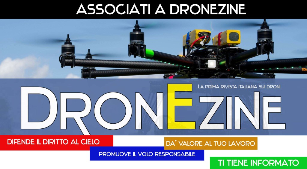 Abbonati a DronEzine la prima rivista italiana sui Droni, SAPR e APR