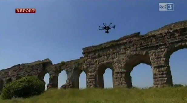 immagine di report rai3 droni1