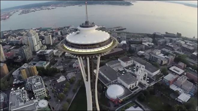 immagine di 140724 Space needle drone 6