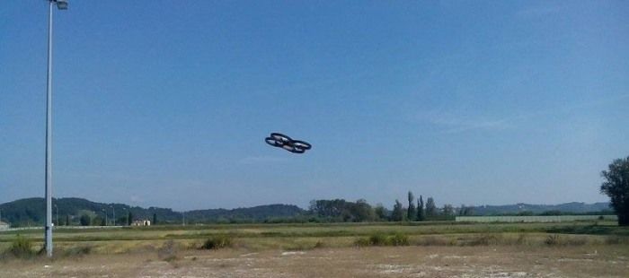 immagine di cota drone protezione civile carabinieri