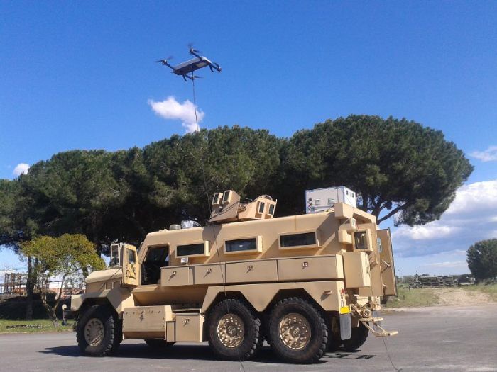 immagine di COBRA drone tethering