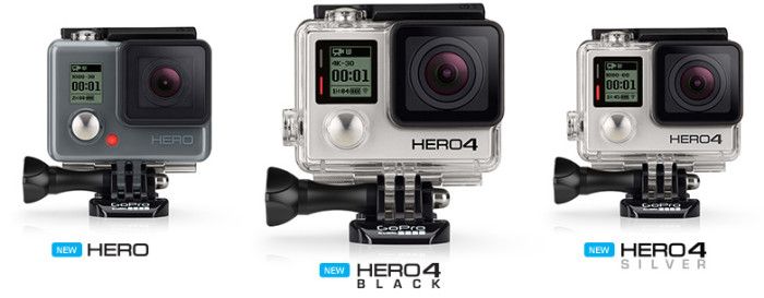 immagine di GoProHero4 per riprese aeree