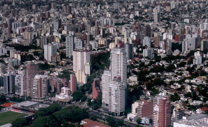 immagine di argentina vista aerea