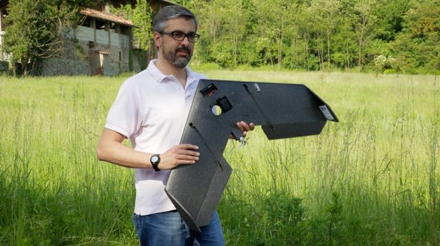 immagine di drone sull adda
