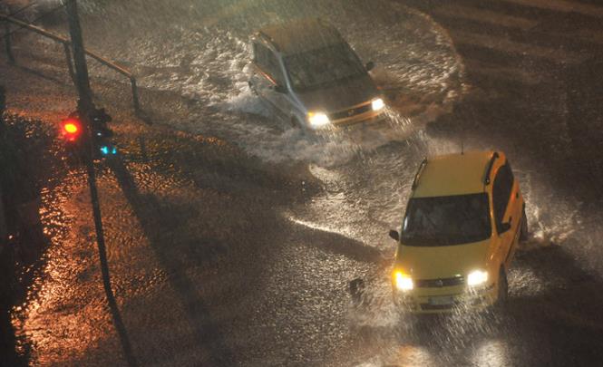 immagine di maltempo pioggia nubifragio latina 24ore