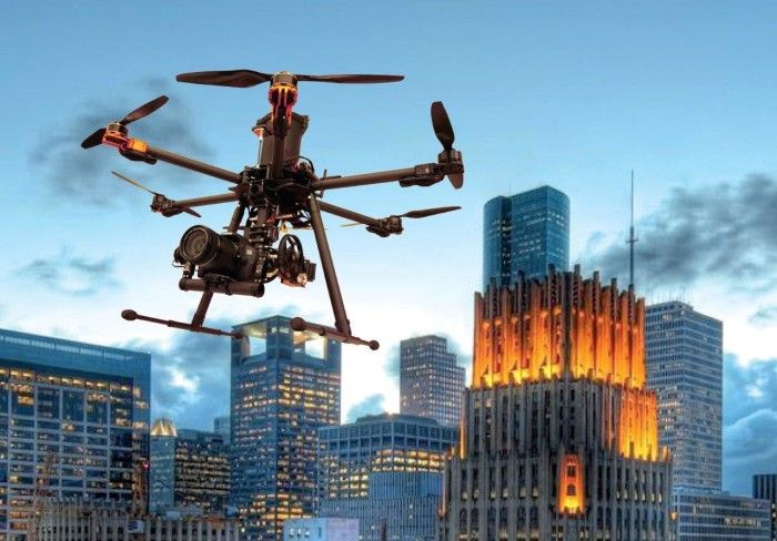 immagine di RomaDroneConf drone FlyNovex della società FlyTop LR