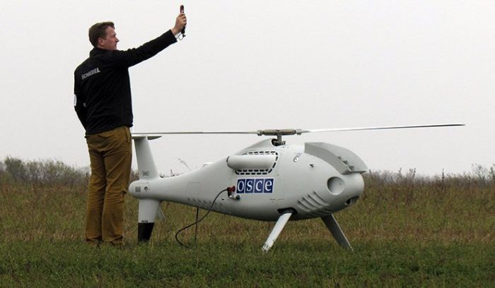 immagine di drone osce russia