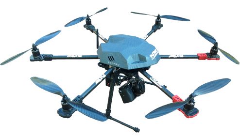 immagine di flysmart drone per topografia