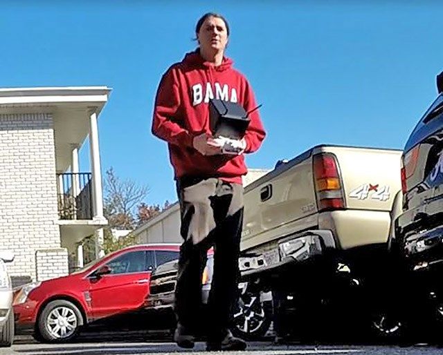 immagine di tuscoloasa police drone man hunting