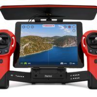Parrot Skycontroller_Red_Tablet