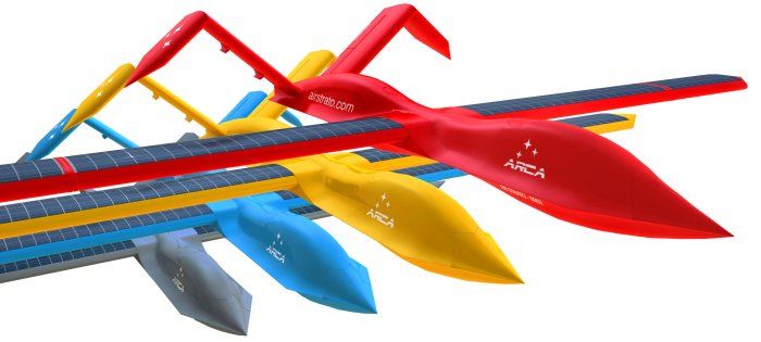 immagine di airstrato drone uav