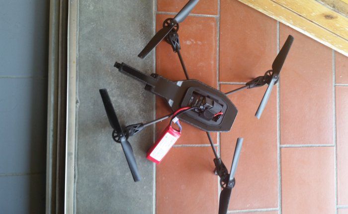 immagine di trova drone in terrazza