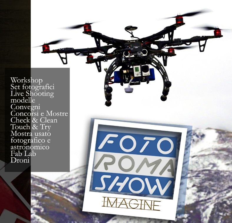 immagine di foto roma show drone