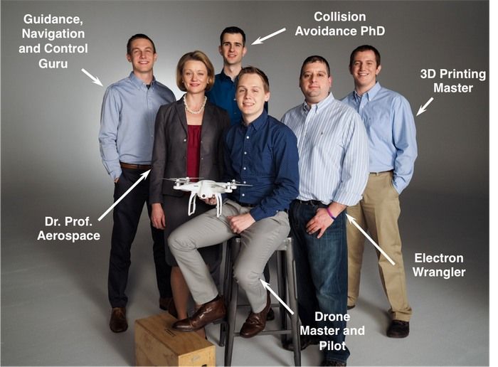 eBumper sistema anti collisione per droni