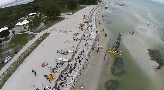 immagine di florida beach drone jayson hanes