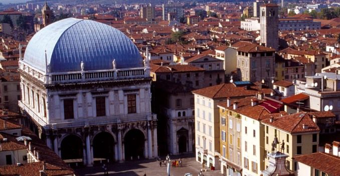 foto aeree ripresa Brescia