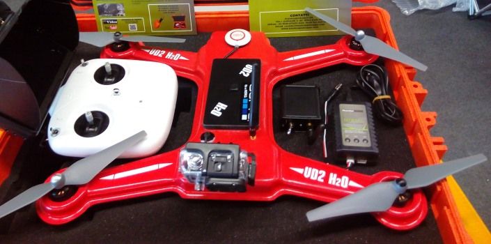 drone anfibio anti spruzzo