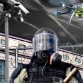 drone con spray urticante