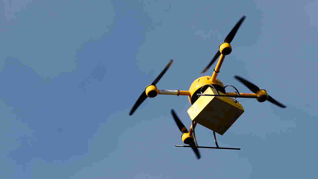 immagine di drone posta svizzera