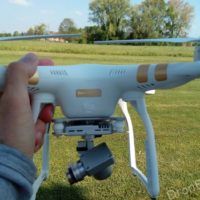 immagine di particolare gimbal phantom 3