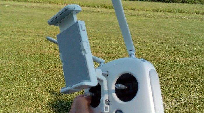 supporto smarphone del radiocomand DJI phantom3 non inclinabile