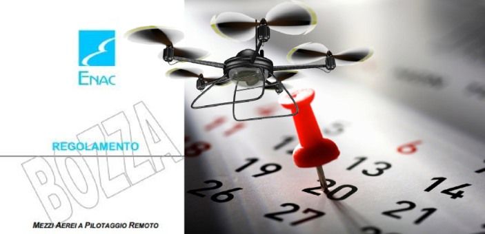 scadenza bozza regolamento droni civili 20 aprile