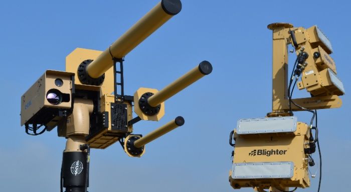 sistema anti UAV e anti drone a radiofrequenza