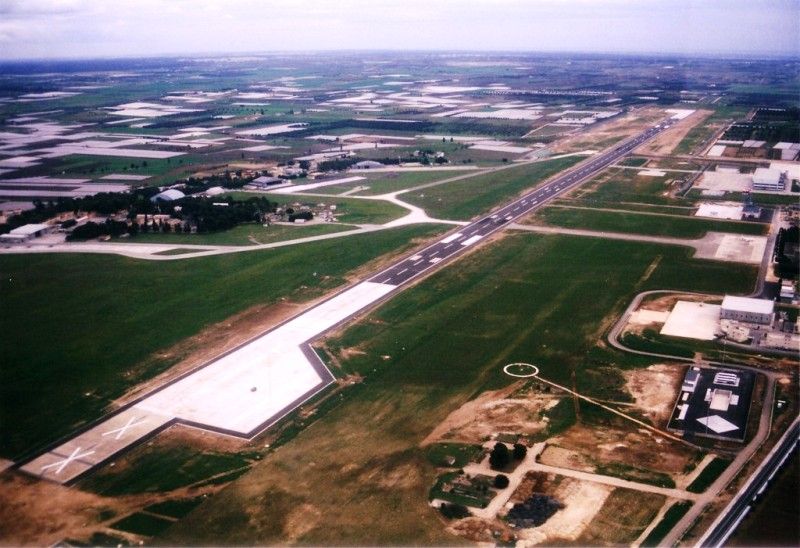 foto aerea aerporto di Griottaglie