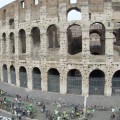 colosseo ripreso da drone