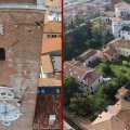 foto aerea con drone
