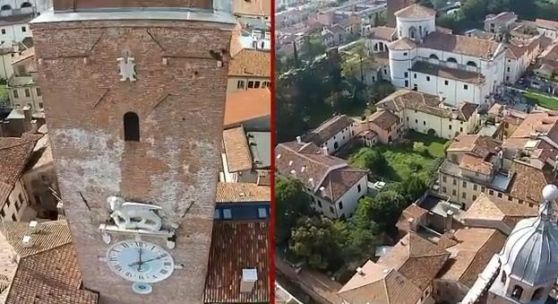 foto aerea con drone