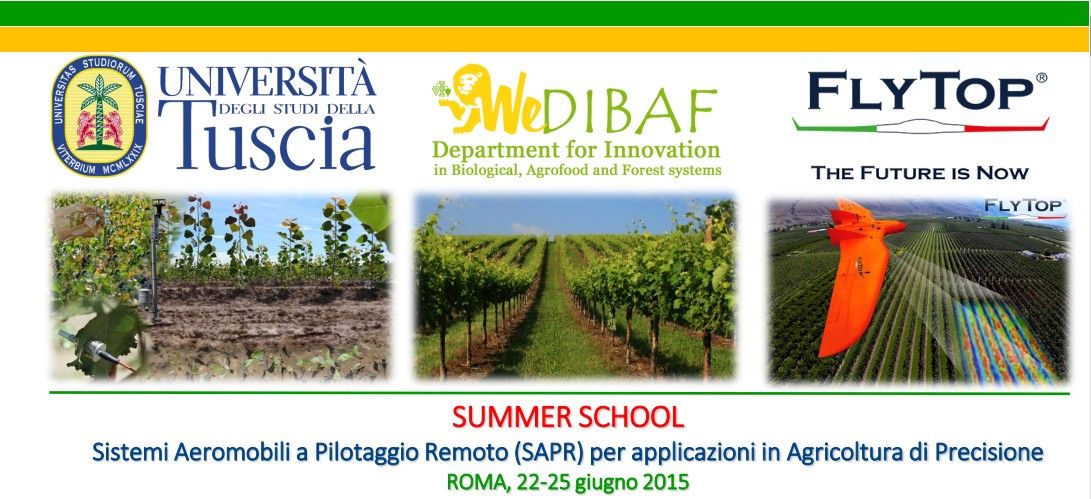 summer schho per droni in agricoltura di precisione