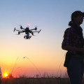 immagine di Drone Crew Sunset Botswana
