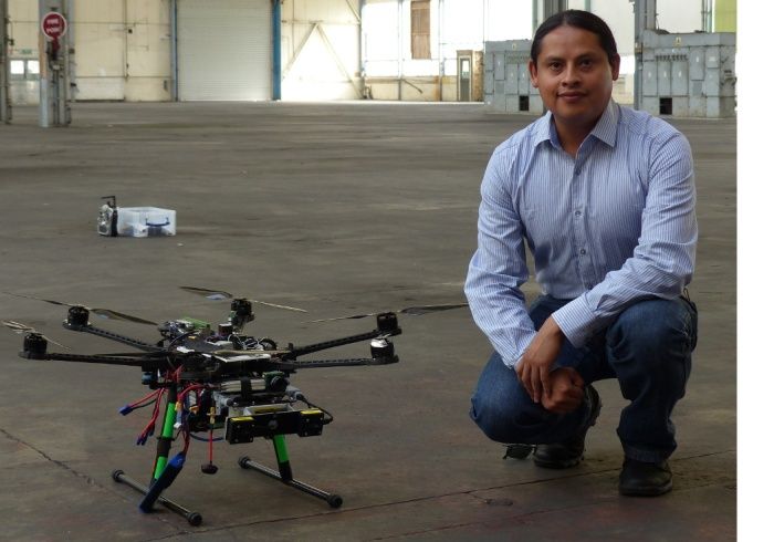 Jose Martinez Carranza inventa drone a navigazione ottica senza GPS