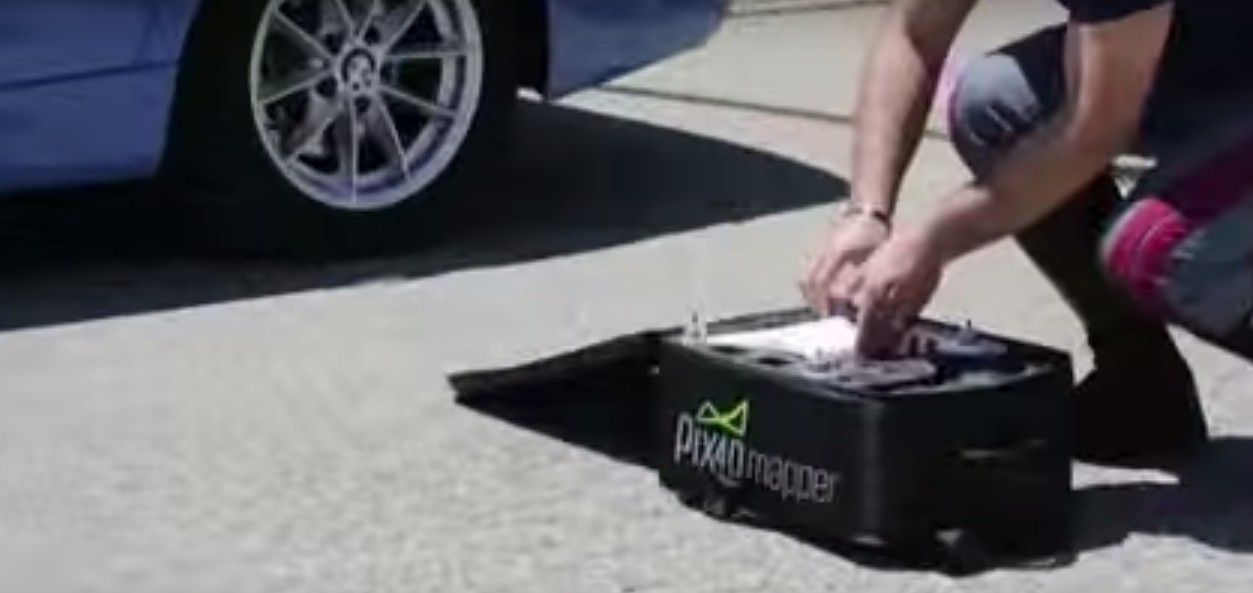 drone per rilievi stradali polizia di stato