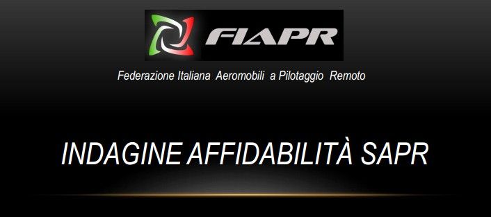 indagine affidabilità droni- apr