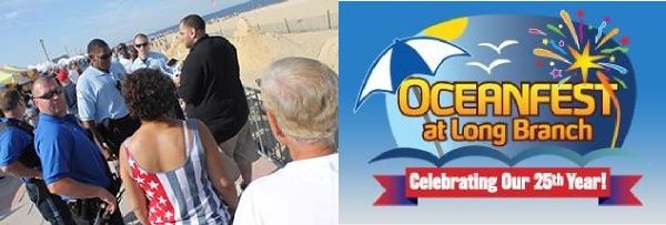 drone costretto ad atterrare alla Oceanfest di Long Branch