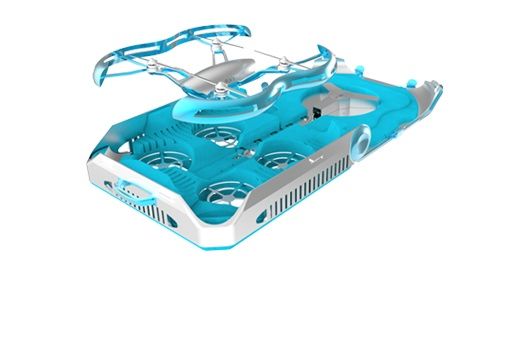valigia ricarica drone