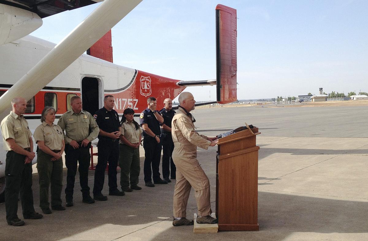 Comandante corpo forestale U.S.l officer with the U.S. Forest Service,