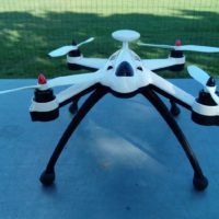 immagine di flying3d x8 con carrello