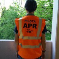 immagine di giubbetto pilota apr ara retro