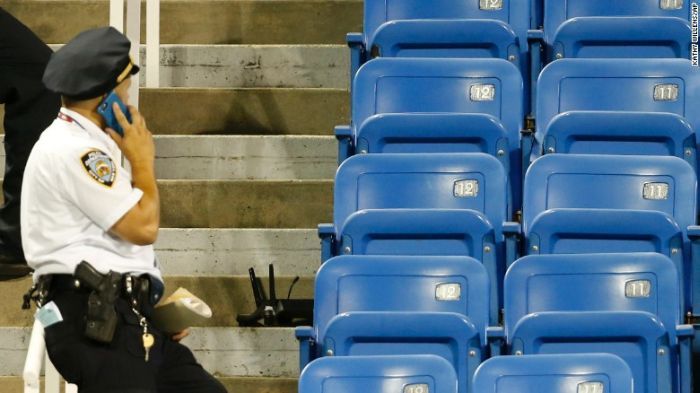 immagine di US OPEN drone crash