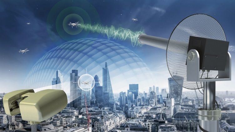 immagine di falcon shield anti drone system