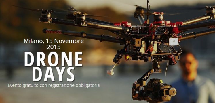 DroneDays Milano, evento formazione sui droni