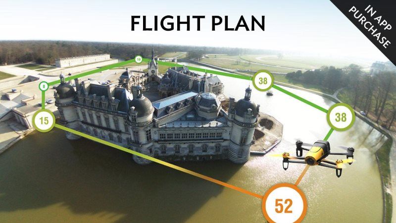 flight plan parrot bebop
