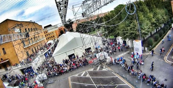 immagine di gara droni fpv makerfaire roma