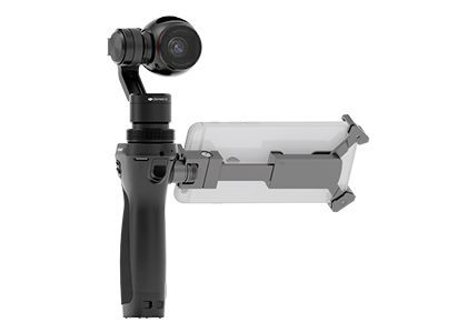DJI Osmo camera stabilizzata