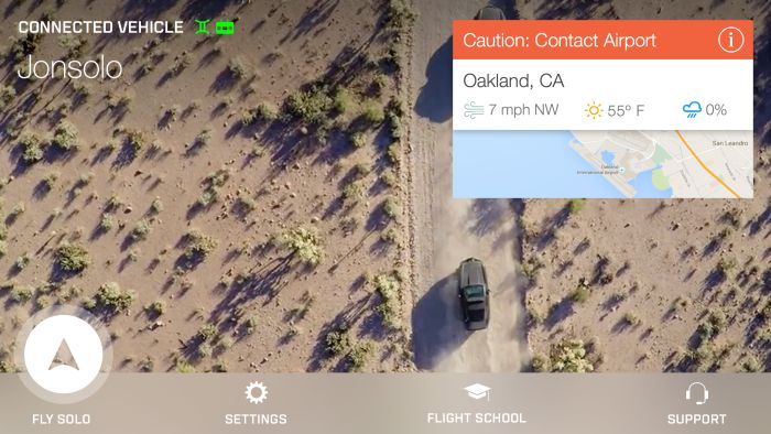 immagine di 2dr airmap solo drone app