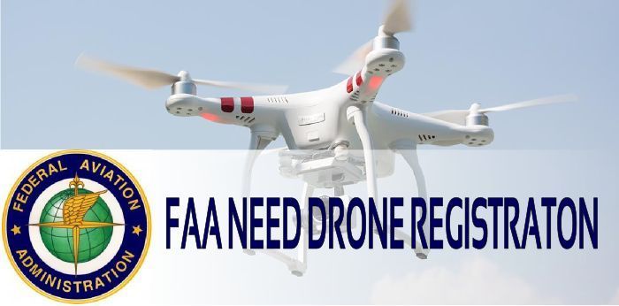 la FAA vuole la registrazione obbligatoria dei droni