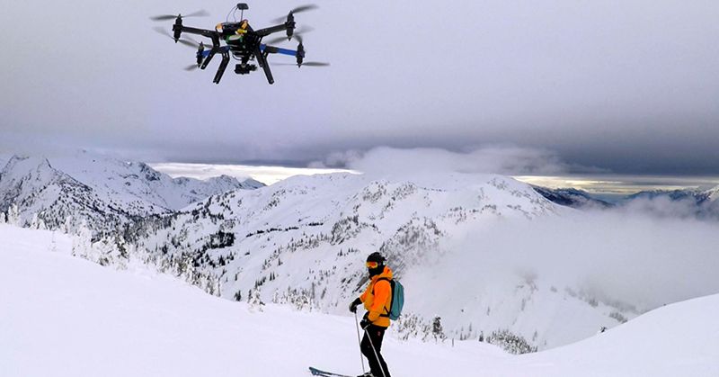 immagine di Travel Drones Ski Res Duff